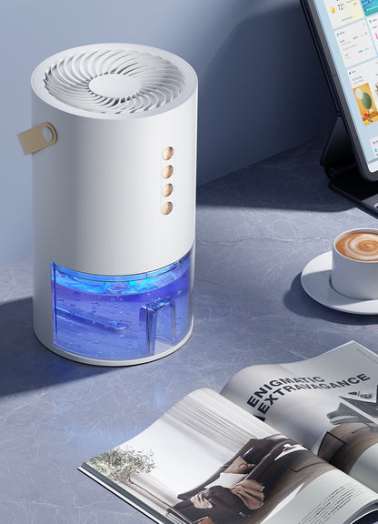 Factory Direct Dehumidifier for Home Bedroom, Small Silent Dehumidifier for Humid Weather, Air Purification, Dehumidification, and Moisture Absorption