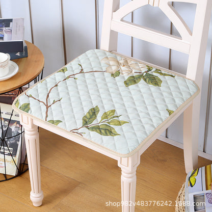 Chair cushion cushion four seasons universal chair cushion office fart cushion restaurant dining chair stool non-slip square seat cushion
