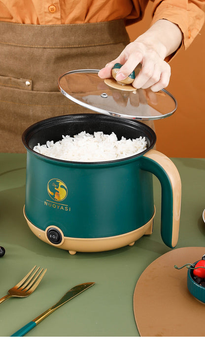 Multifunctional Small Electric Pot Electric Hot Pot Household Student Hot Pot Multi-Function Electric Cooking Pot Small Mini Electric Hot Pot Small Pot