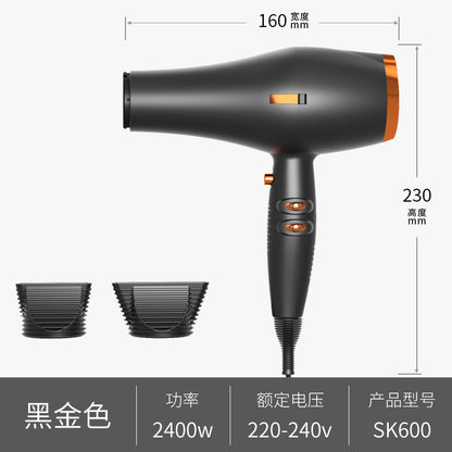 Manufacturer Wholesale Amazon Hair Salon Hair Dryer Cross-Border 2400W Barber Shop Hairdressing High Power Hair Dryer Wholesale