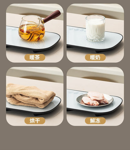 New Warming Board Household Intelligent Constant Temperature Board Multifunctional Meal Insulation Board Hot Milk Artifact for Heating Meals