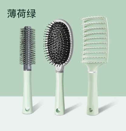 Comb Women's Household Portable Straight Hair Comb Airbag Comb Men's Curly Hair Massage Meridian Fluffy Hollow Cleaning