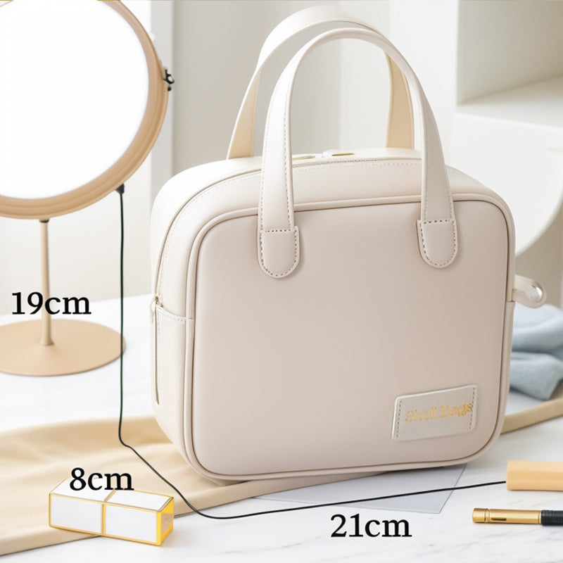 Cosmetic Bag Large Capacity Women's 2023 New Travel Portable Toiletry Cosmetic Brush Cosmetic Storage Bag Small