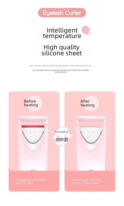 Cross-border new electric eyelash curling device electric eyelash curling device heating styling Beauty Makeup Eyelash curler beauty instrument by PDG ibma