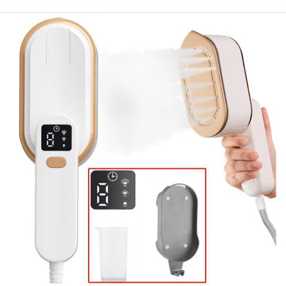 Popular Household Electric Iron with Three-Speed Digital Display, Wall-Mountable Ironing Machine, Student Dormitory Ironing Iron, Handheld Garment Steamer