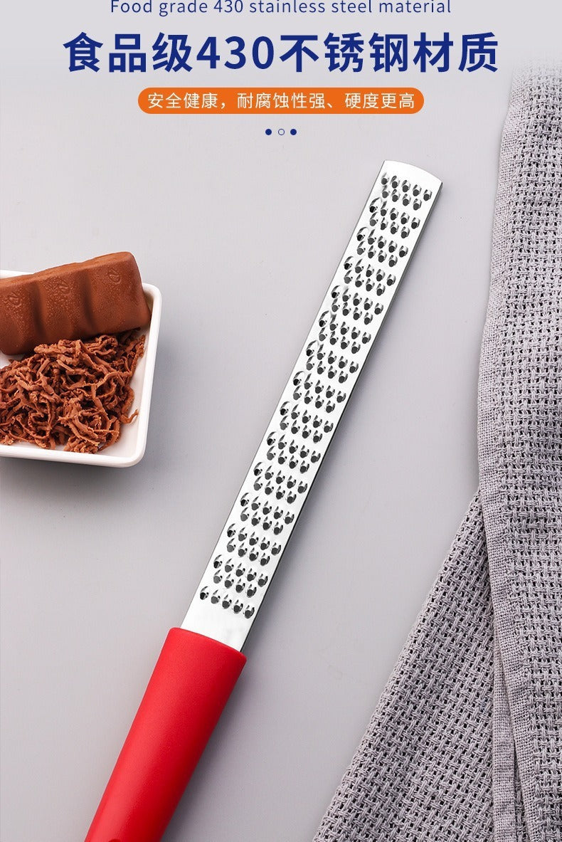 Cross-Border Stainless Steel Cheese Grater Multifunctional Cheese Grater Baking Tool Chocolate Lemon Grater Cheese Grater