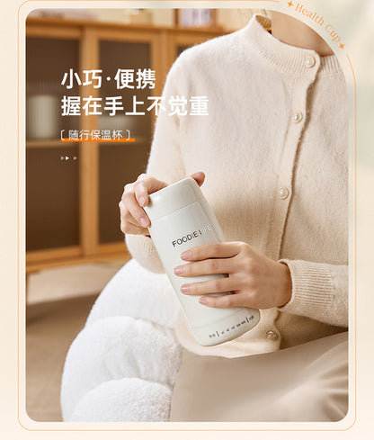 Portable Electric Water Cup Burning Water Cup Health Cup Travel Electric Stew Cup Small Burning Water Heating Thermos Gift Pack