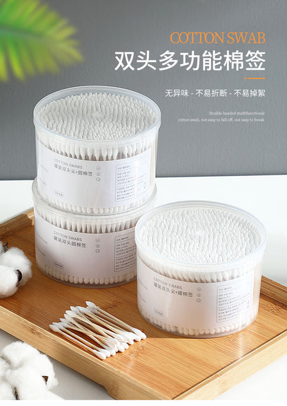 Disposable Cotton Swabs for Ear Removal, Baby Cotton Swabs, Makeup Remover Boxed Double-Ended Cotton Swabs, Cleaning Cotton Swabs, Cotton Swabs Wholesale
