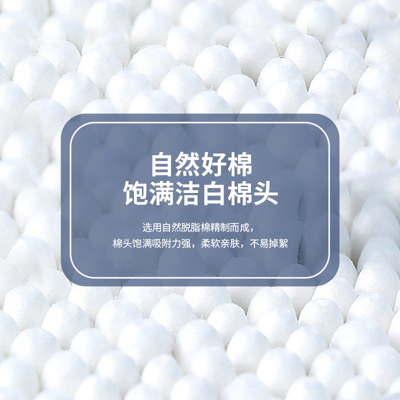 Double-Ended Bagged Cotton Swabs for Ear Picking, Ear Picking Cotton Swabs for Makeup Removal, Makeup and Beauty Cleaning, Free Shipping