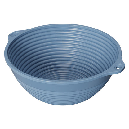 Silicone Fermentation Basket Household Oven Baking Dough Fermentation Bowl Folding High Temperature Resistant Large Capacity Bread Fermentation Basket