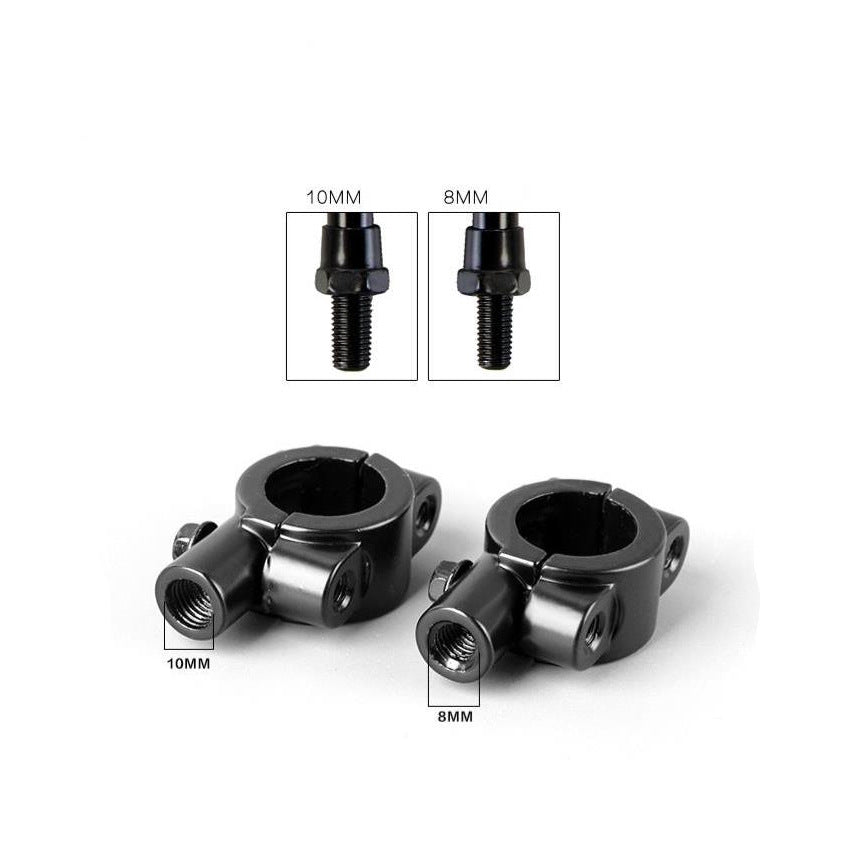 Modified Motorcycle Mirror Holder Accessories M8 M10 Faucet Handlebar Bracket Electric Vehicle Bicycle Rearview Mirror Holder