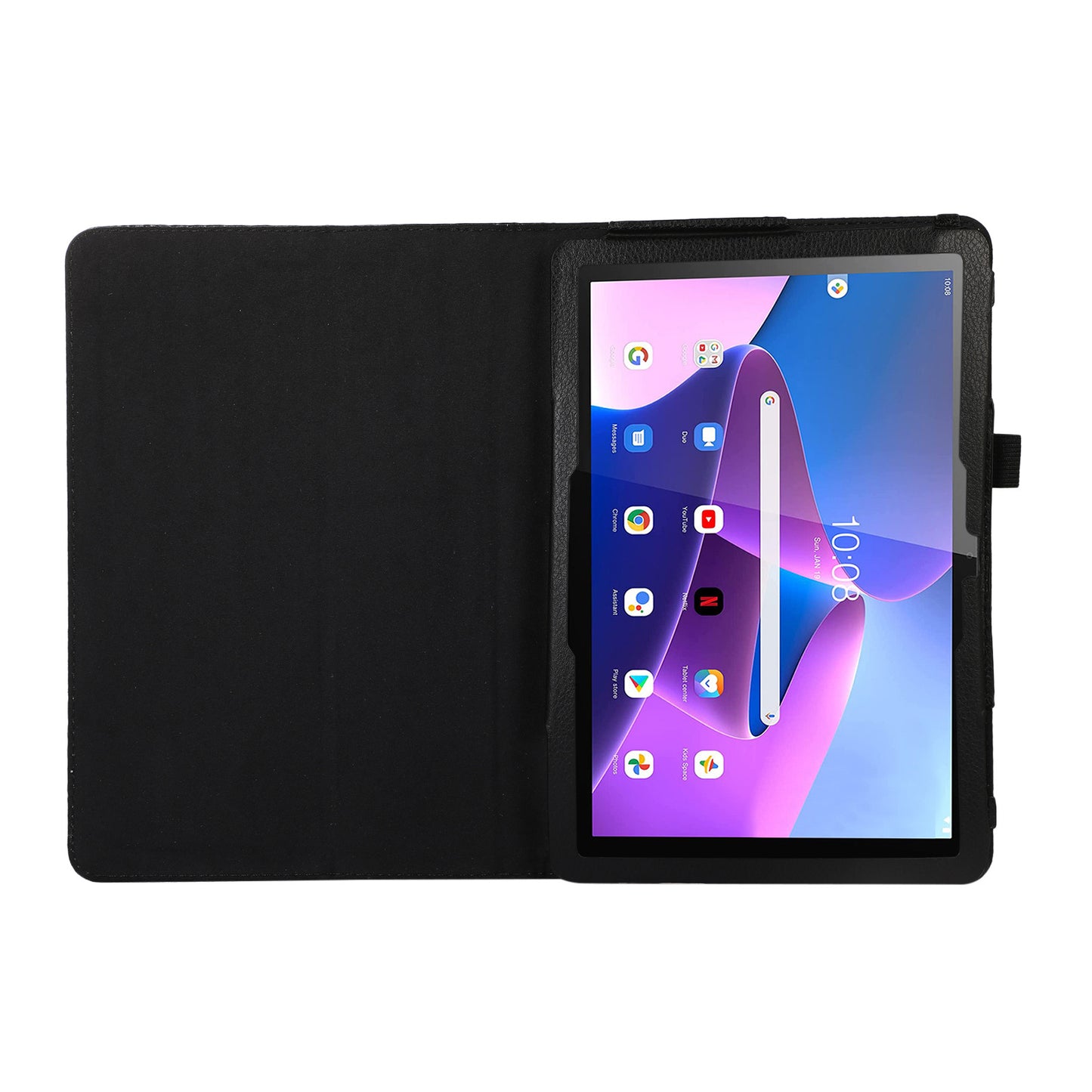 Suitable for Lenovo M10 three generation TB328 tablet computer litchi pattern full edge protective cover
