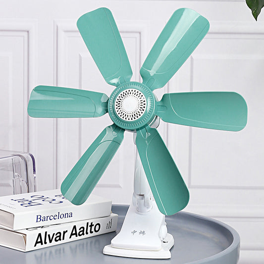 A generation of small fan student dormitory mute clip fan bedroom bedside small electric fan household bed clip type