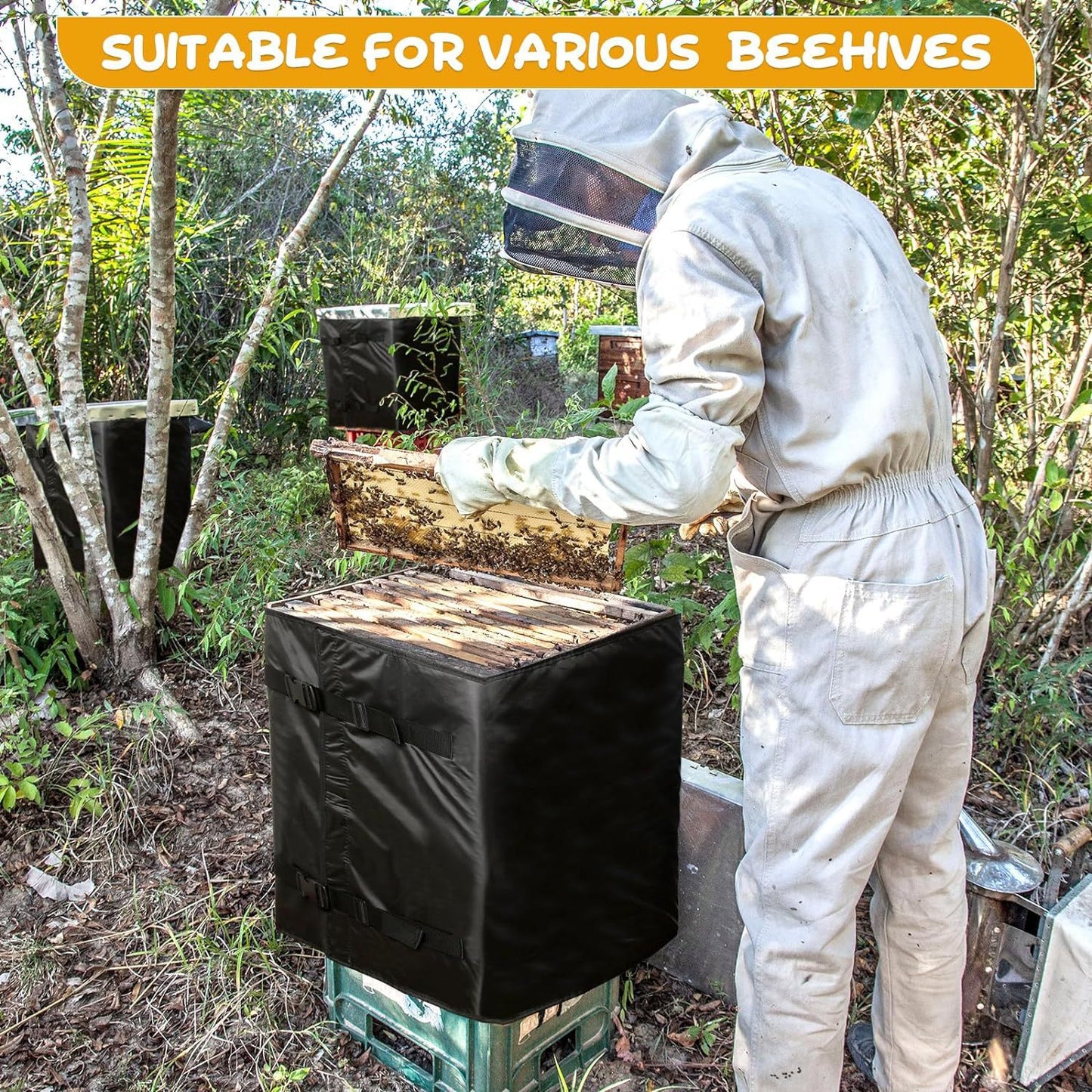 Amazon Hot Sale Winter Outdoor Beehive Windproof Protective Cover Adjustable Beehive Windproof Cover Thermostat Cover