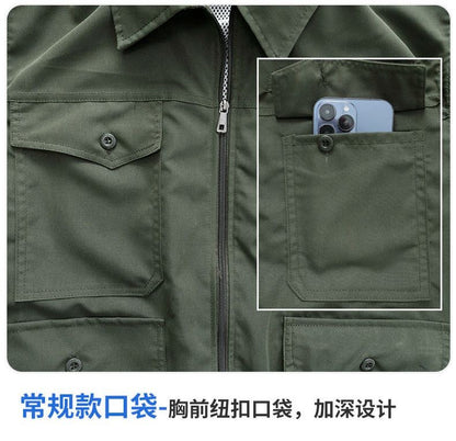 25 New Air-conditioning Clothes with Fan Outdoor Work Air-conditioning Shirt Factory Direct Cross-border Wholesale Exclusive