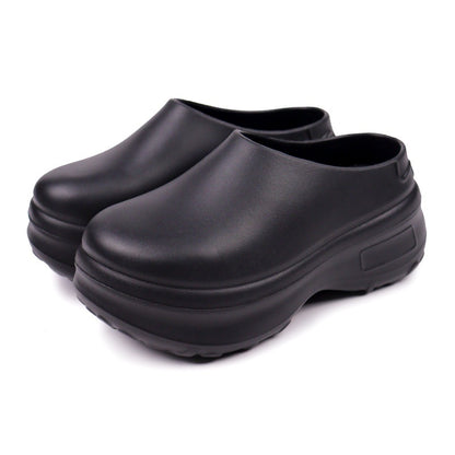 Foreign Trade Cross-Border Chef Shoes, Outdoor Casual Shoes, Comfortable Platform Sole, Wear-Resistant, Non-Slip, Thick-Soled Slippers for Men and Women, Eva