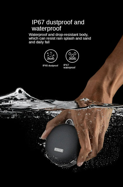 New Inwa Mz-500 Wireless Cycling Bluetooth Speaker Portable Outdoor Tws Stereo Subwoofer Card