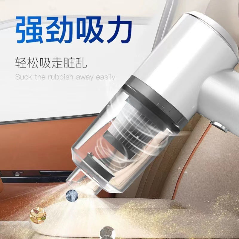 Car Vacuum Cleaner with Super Strong Suction, High Power, Wireless Charging, Smart, Portable, Desktop, Handheld, Small, Powerful Vacuum Cleaner