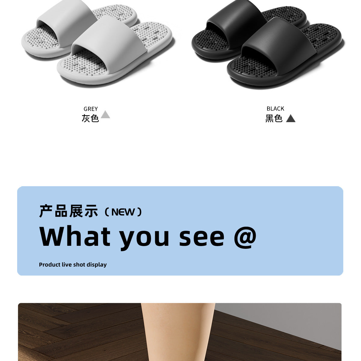 New Summer Home Bathroom Hollow Anti-Slip Men's Slippers That Feel Like Stepping on Shit, Convenient and Breathable Soft-Soled Women's Slippers for Outdoor Wear