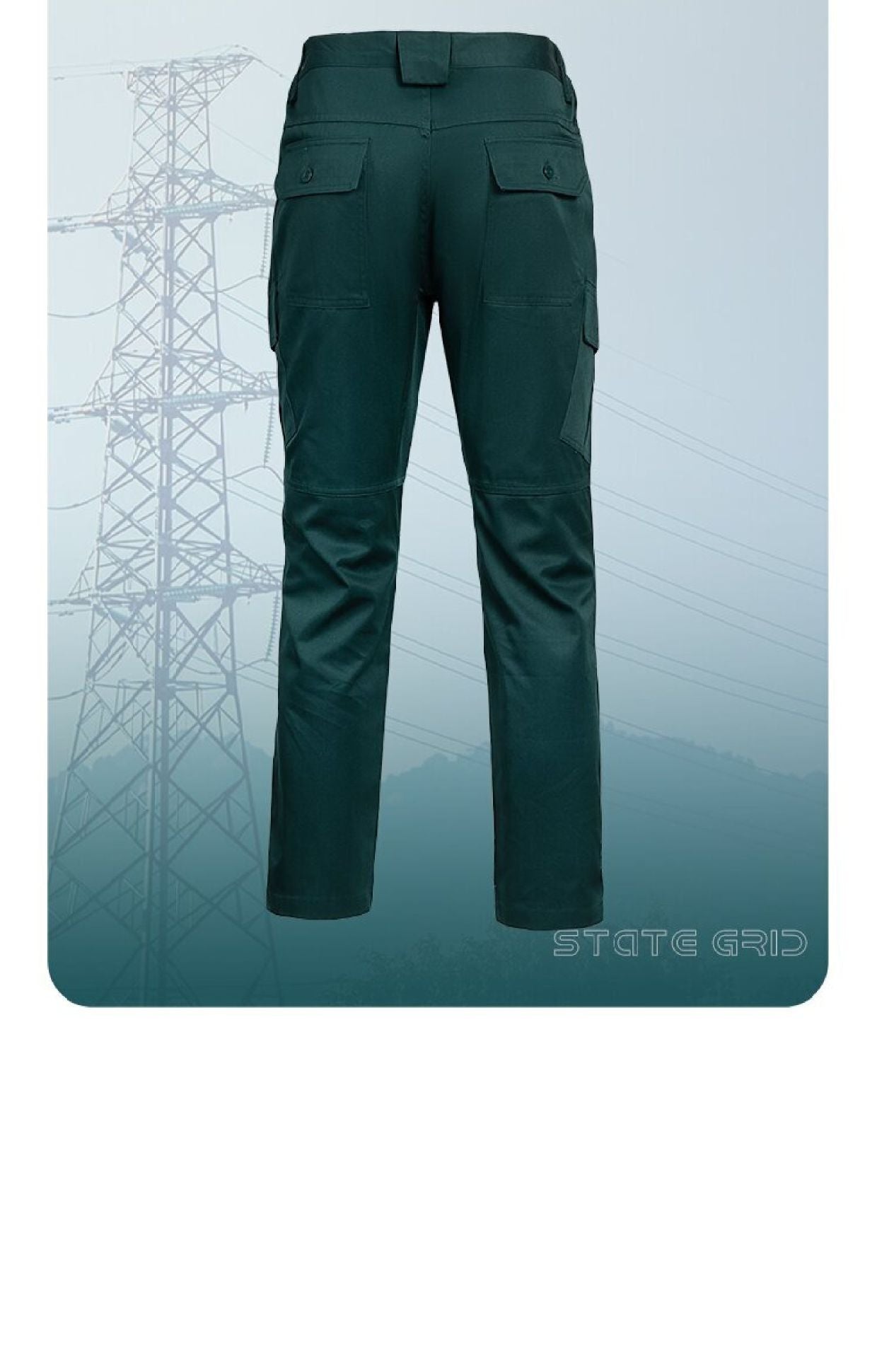 Shandong's New State Grid Work Clothes Suit Anti-Static Power Supply Electrician Men's Labor Protection Clothing Work Clothes