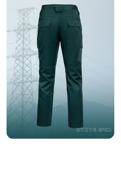 Shandong's New State Grid Work Clothes Suit Anti-Static Power Supply Electrician Men's Labor Protection Clothing Work Clothes