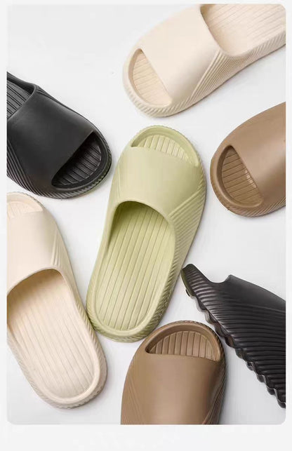 Men's Air-Cushion Sandals, Slippers, Non-Slip Slippers for Bathing, Couple Indoor Home Slippers, Women's Bathroom Slippers, Cross-Border Summer Home Use