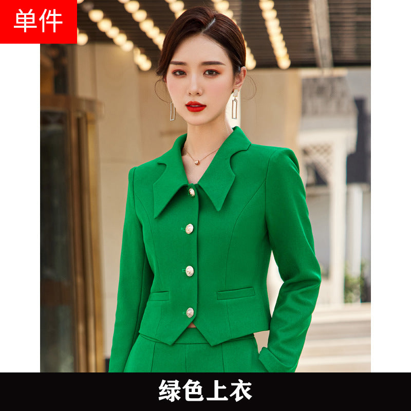 French style black dress Women's Spring and Autumn New retro high-grade elegant socialite high-end suit two-piece suit