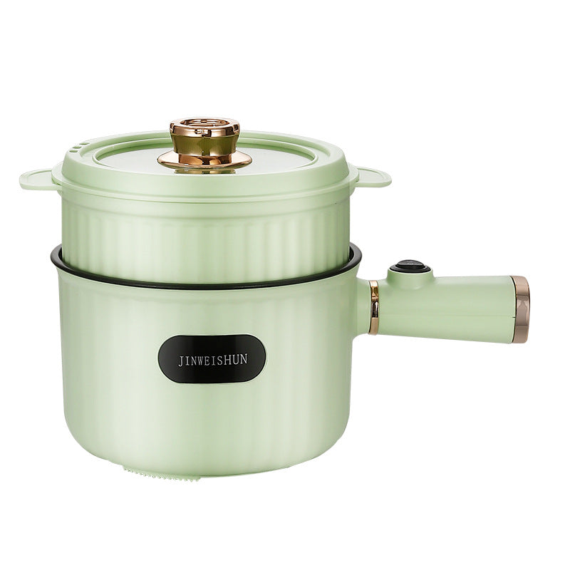 Electric Wok Hot Pot Noodles Mini Electric Cooking Pot Non-stick Multi-functional Electric Pot Student Dormitory Small Electric Pot for Home