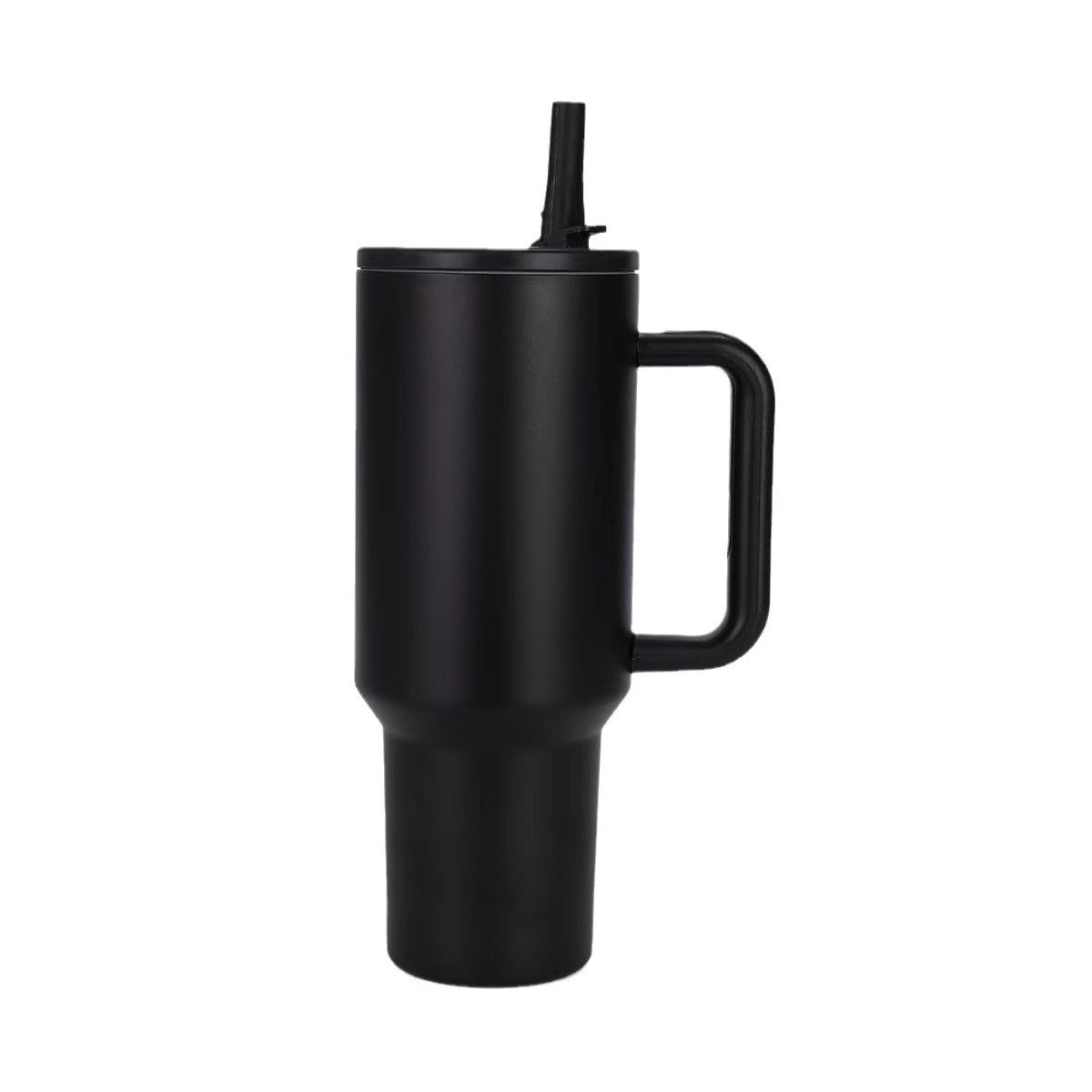 Cross-Border Amazon Best-Selling 40oz Big Mac Double-Layer Straw Mouth Car Cup Large Capacity Car Handle Ice Cup