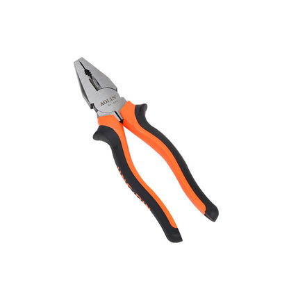 Multi-functional wire pliers household labor-saving vise industrial grade diagonal pliers 8 inch pointed pliers electrical wire stripping pliers