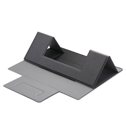 Laptop Folding Stand Desktop Heightening Cooling Portable Creative Folding Pu Laptop Stand Bracket