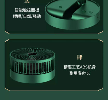 Portable USB Retractable Fan Mini Fan Folding Desktop Student Office Desktop Fan Cross-Border Wholesale