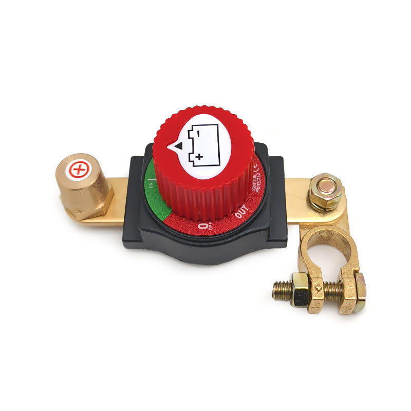 New Detachable Knob Power-Off Switch with Adjustable Angle 12V24V Car and Truck Anti-Leakage Power Supply Main Switch