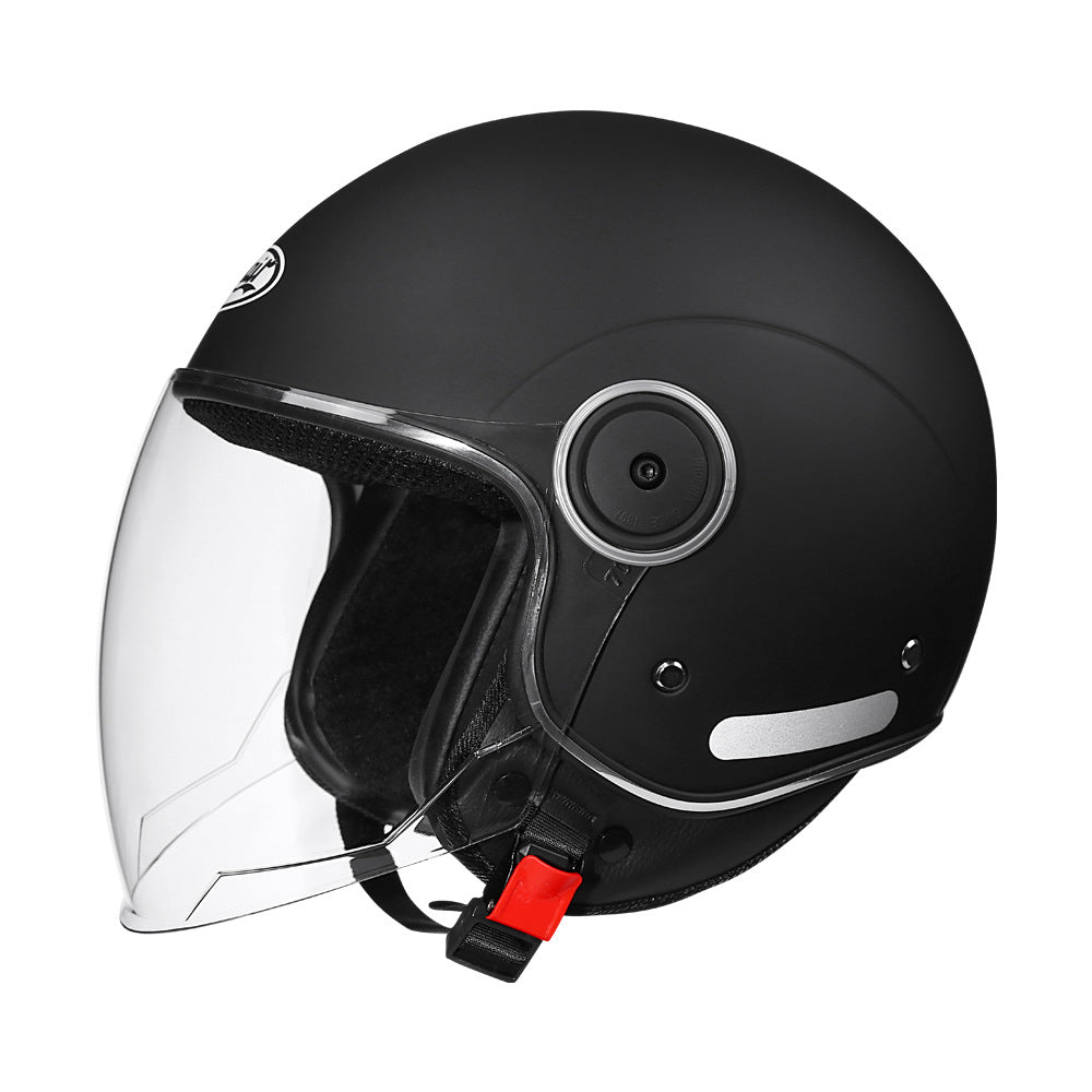 3c certified motorcycle helmet electric car helmet Harley universal battery car Four Seasons universal personality half helmet