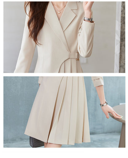 Gao Ding Light Luxury Suit dress Women's 2024 New Business Wear Business Commuter Gold Store Sales Department Work Clothes