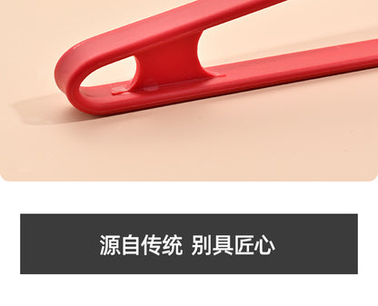 Silicone food clip steak V clip salad clip kitchen high temperature food barbecue bread food fish shovel clip