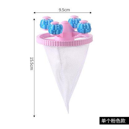 Washing Machine Filter Bag Lint Remover Cleaning Floating Household Artifact Washing and Protection Ball Lint Removal Lint Filter Laundry Bag