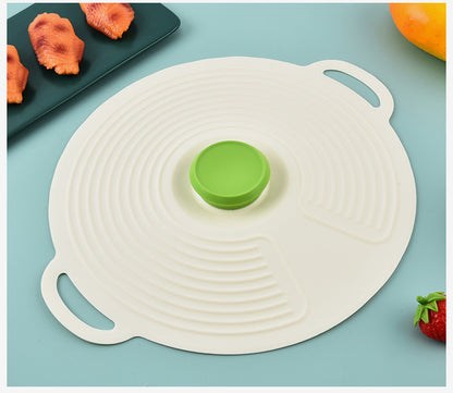 Casual Style Silicone Fresh-Keeping Lid, Sealed Bowl Lid, Meal Lid, Basin Lid, Plate Lid, Microwave Oven Splash-Proof Lid