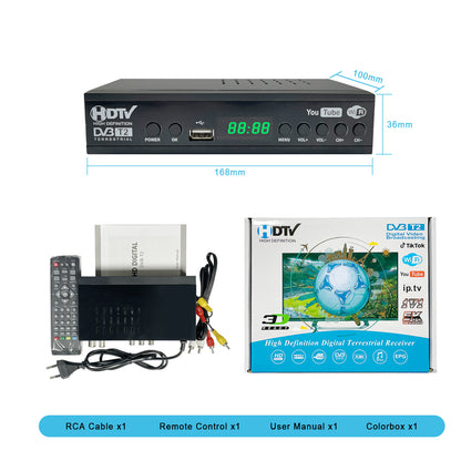Cross-border Source Factory DVB-T2 Indonesia WiFi Digital TV Ground Wave Top Intelligence