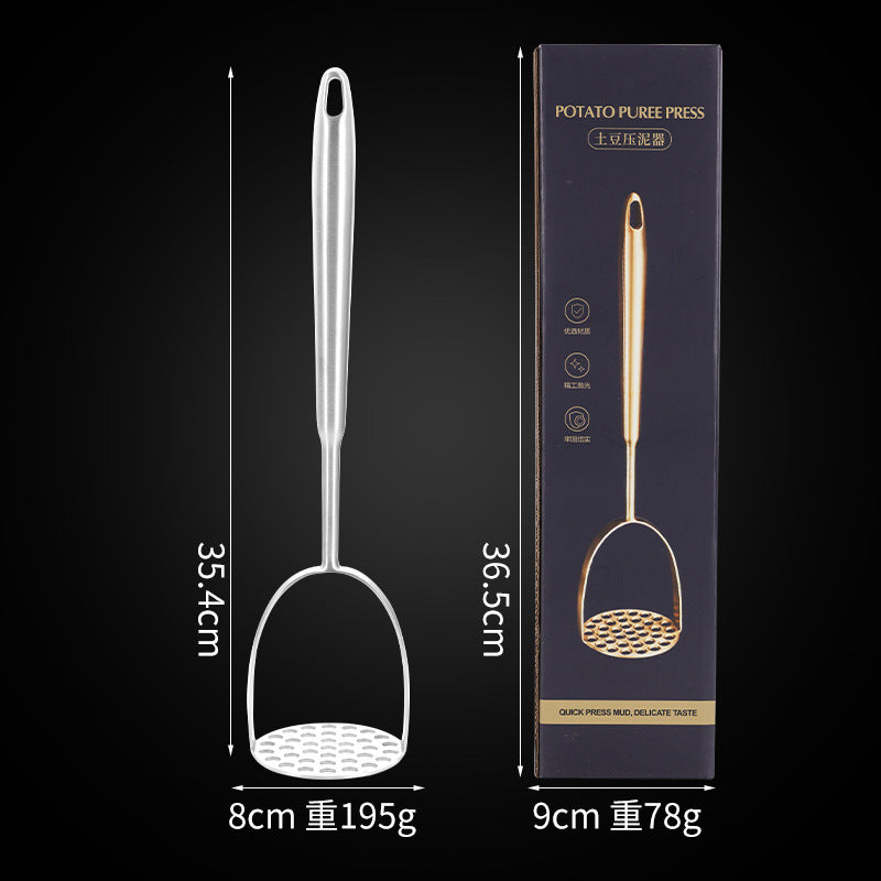 Stainless steel sweet potato masher household potato press kitchen tool manual multi-function masher potato press