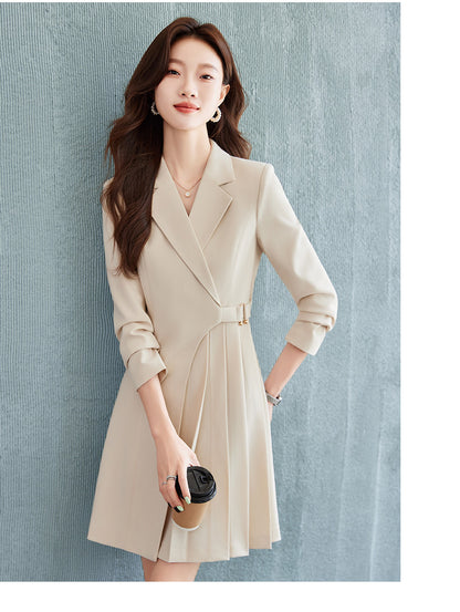 Gao Ding Light Luxury Suit dress Women's 2024 New Business Wear Business Commuter Gold Store Sales Department Work Clothes