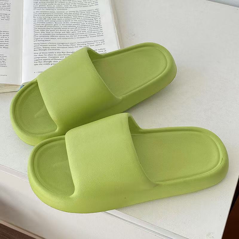 Stepping on excrement feeling sandals and slippers women's summer new home non-slip bathroom home men's eva cool tray factory wholesale cross-border