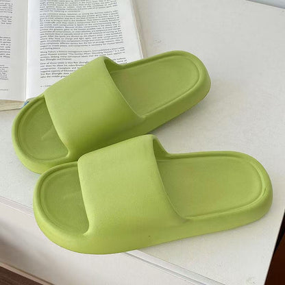 Stepping on excrement feeling sandals and slippers women's summer new home non-slip bathroom home men's eva cool tray factory wholesale cross-border