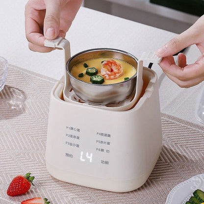 Mini Smart Egg Boiler Multi-use Household Egg Steamer Breakfast Machine Small Reservable Egg Boiling Artifact Cross-border Exclusive