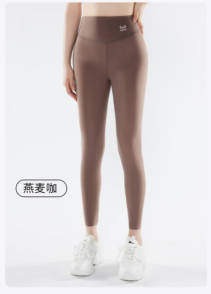 Shark pants women can wear spring and summer thin 2025 new anti-light leggings belly hip fitness yoga pants