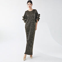 Miyake Hot Selling Dress Commuting Women's Summer Design Niche Drape Temperament Fashionable Elegant Tassel Midi Skirt