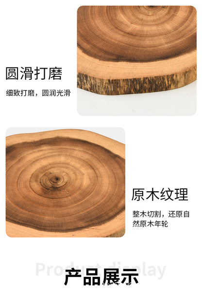 Creative Simple Solid Wood Cutting Board Natural Acacia Cutting Board Cutting Board Cutting Board Fruit Cutting Board Original Cutting Board