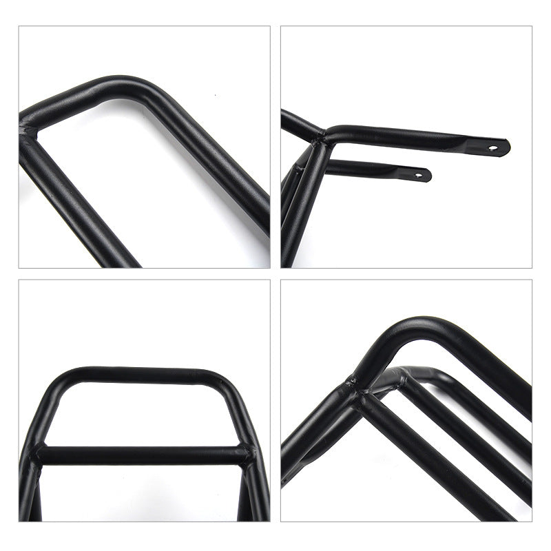Suitable for Honda 125 Hunter Cub CT125 modified front shelf with accessories black JA55/JA65