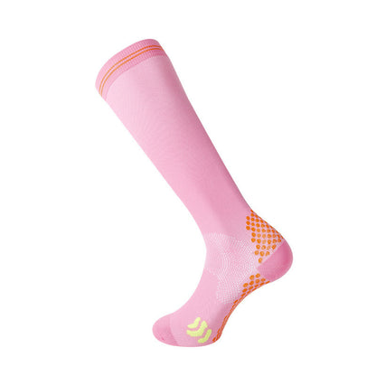 Compression socks sports compression calf socks professional rope skipping running women's socks summer fitness stockings non-slip yoga socks