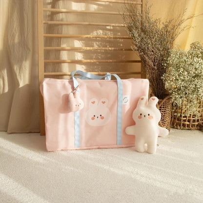 Ins Animal Head Kindergarten Bedding Storage Bag Organizer Bag Large Capacity Packing Bag Portable Travel Storage